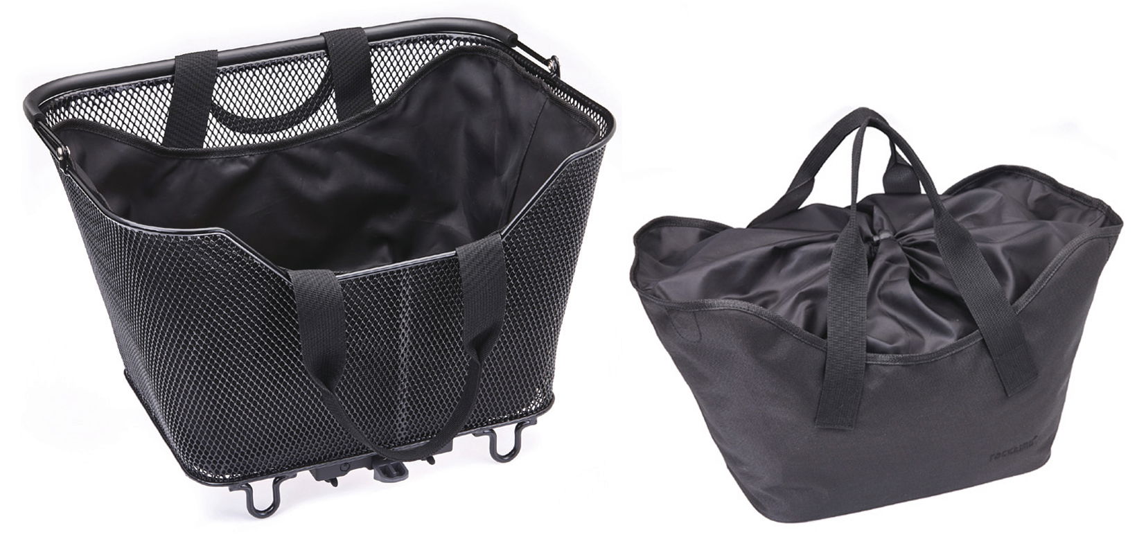 RACKTIME LEA Einlegetasche Small Schwarz für Drahtkorb 24x30x22 cm