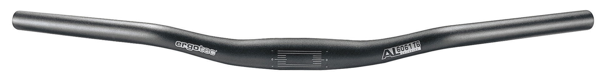 Ergotec City-/Trekking Lenkerbügel Lady Town Lenkerklemmdurchmesser: 31,8 mm Griffweite: 600 mm Grifflänge: 177 mm AL 7050 T6 schwarz