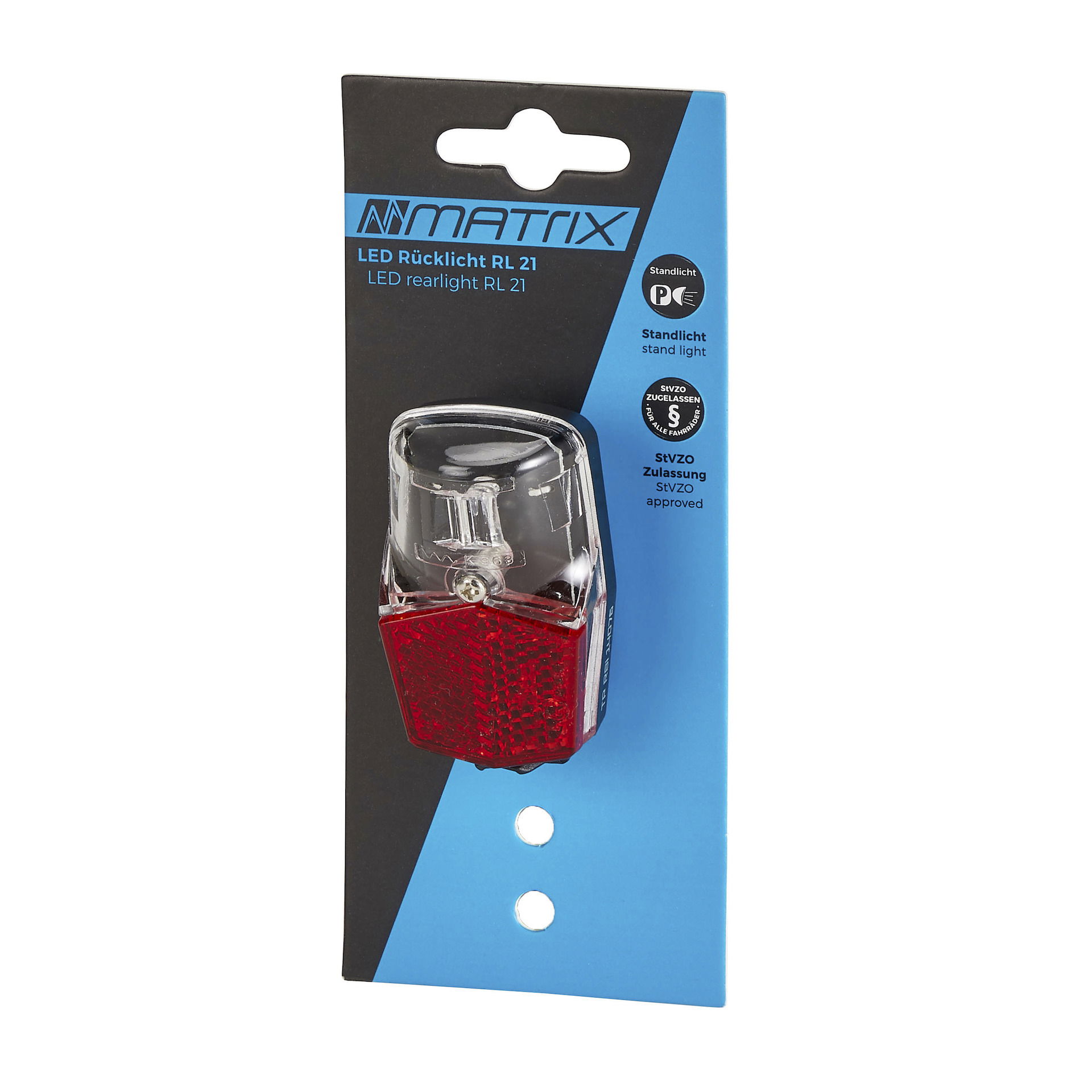 MATRIX Rücklicht RL21 für Schutzblech Befestigung: Schutzblech Doppelkontakt
