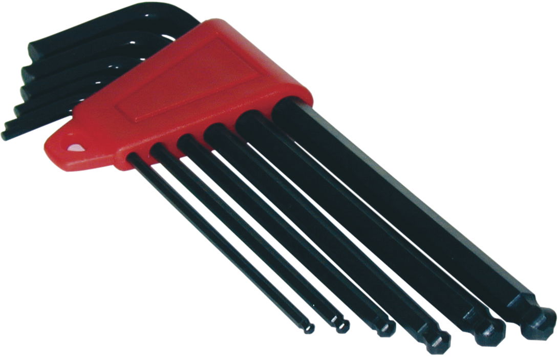 MATRIX Innensechskant-Set 6-teilig Schlüsselgröße: 2 / 2,5 / 3 / 4 / 5 / 6 mm