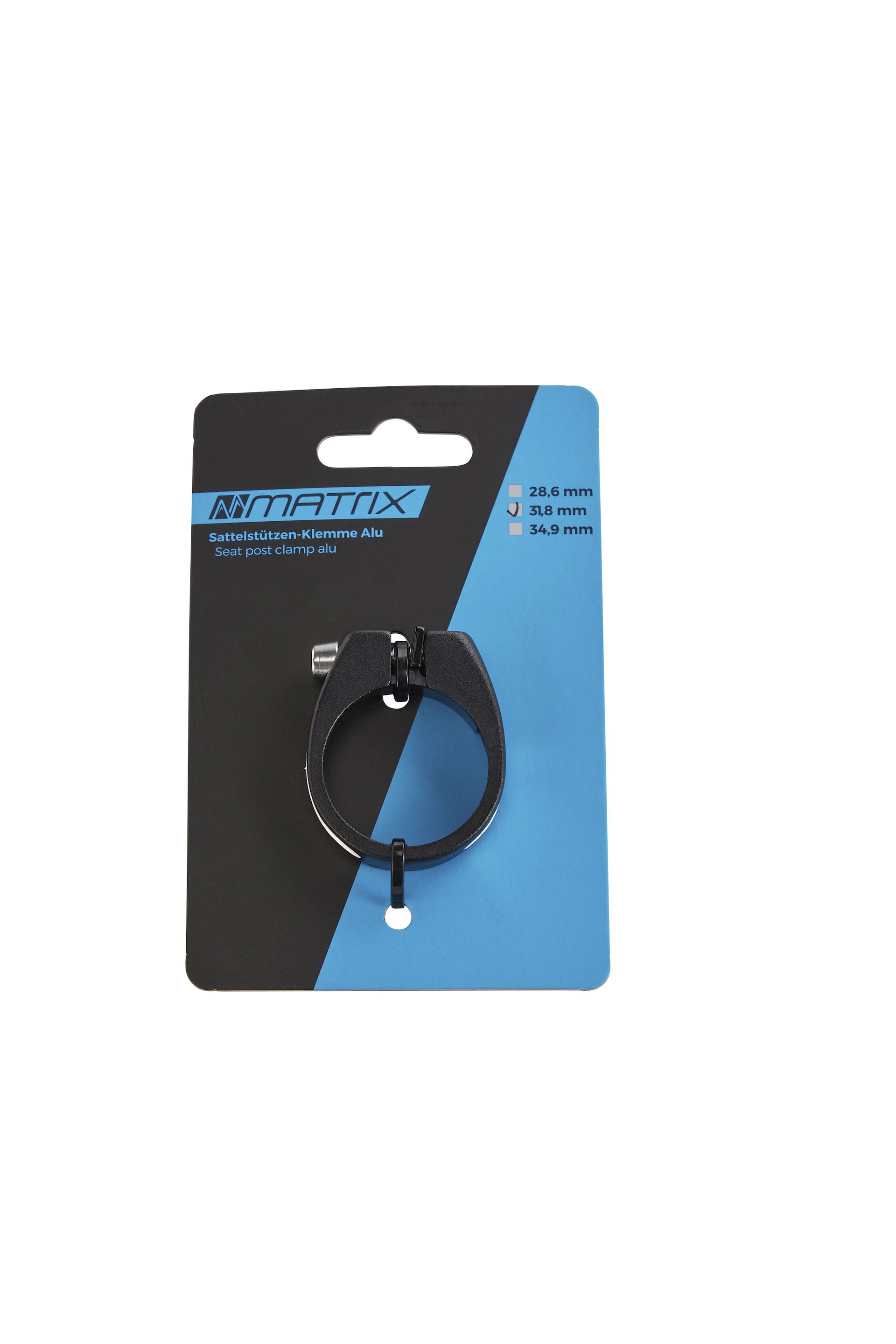 MATRIX Sattelstützklemme SC3 Alu Durchmesser: 31,8 mm schwarz