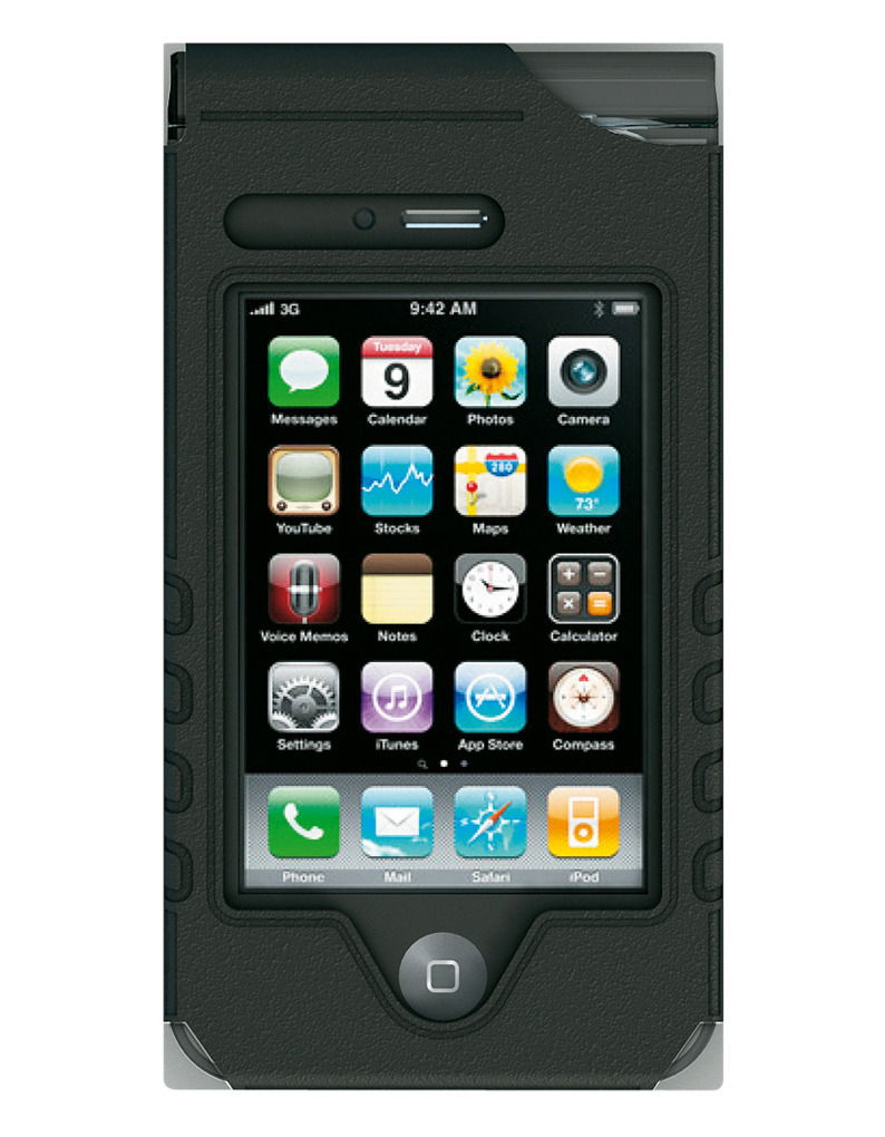 TOPEAK Smartphonetasche DryBag für iPhone Maße: 7 x 3,1 x 12,5 cm Apple iPhone 4/4S schwarz