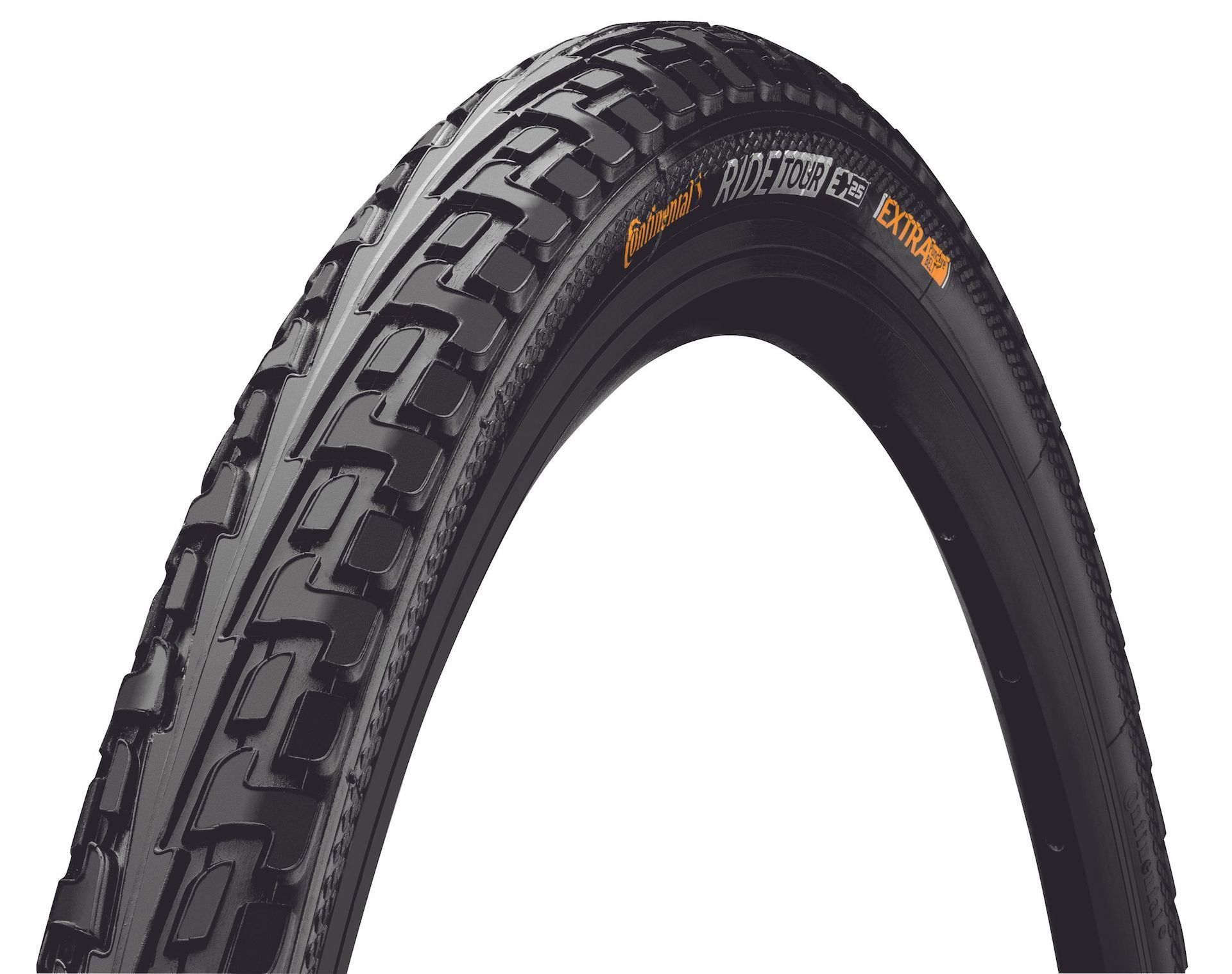 CONTINENTAL Fahrradreifen Ride Tour 28 Zoll | ETRTO: 37-622 | Draht | schwarz