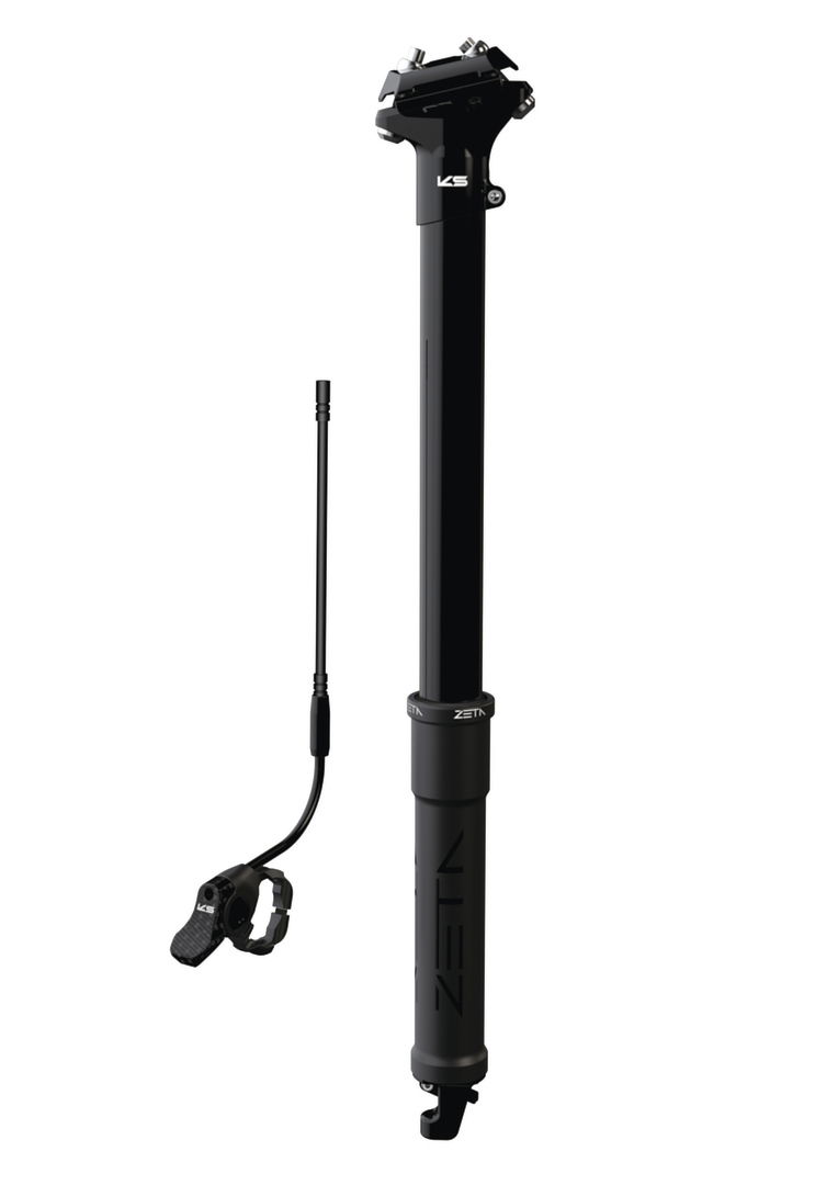 KIND SHOCK Sattelstütze ZETA Integra Remote schwarz Durchmesser: 31,6 mm Max. Belastung: 120 kg