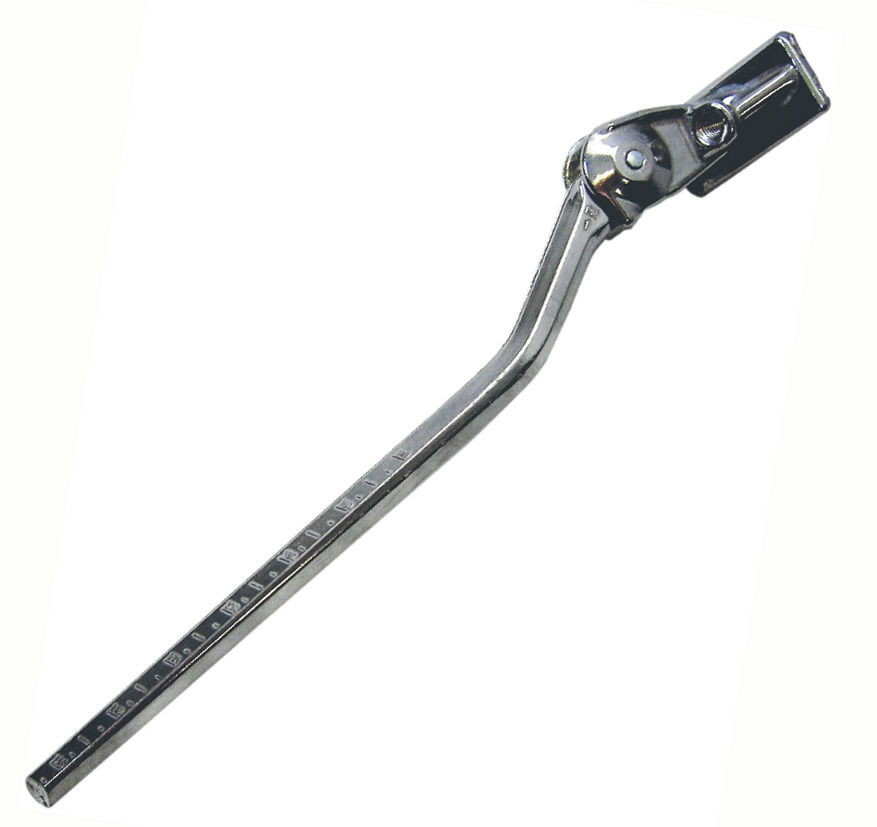 PLETSCHER ESGE Standard Mittelbauständer 26 Zoll Fahrradständer silber 26,5cm