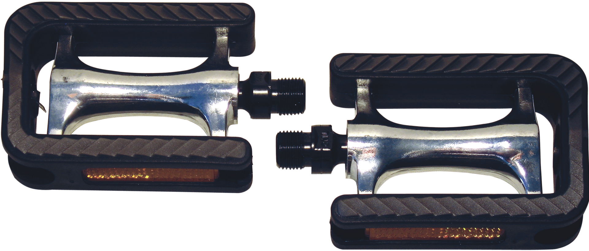 MATRIX Trekking Pedal PE23 Gewinde: 9/16 Zoll kugelgelagert schwarz / silber