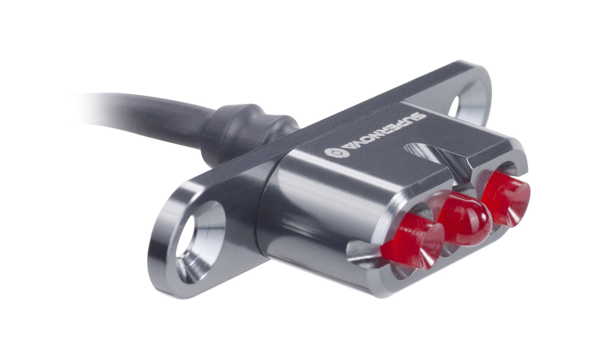 SUPERNOVA Rücklicht E3 Tail Light 2 Befestigung: Schutzblech Titangrau