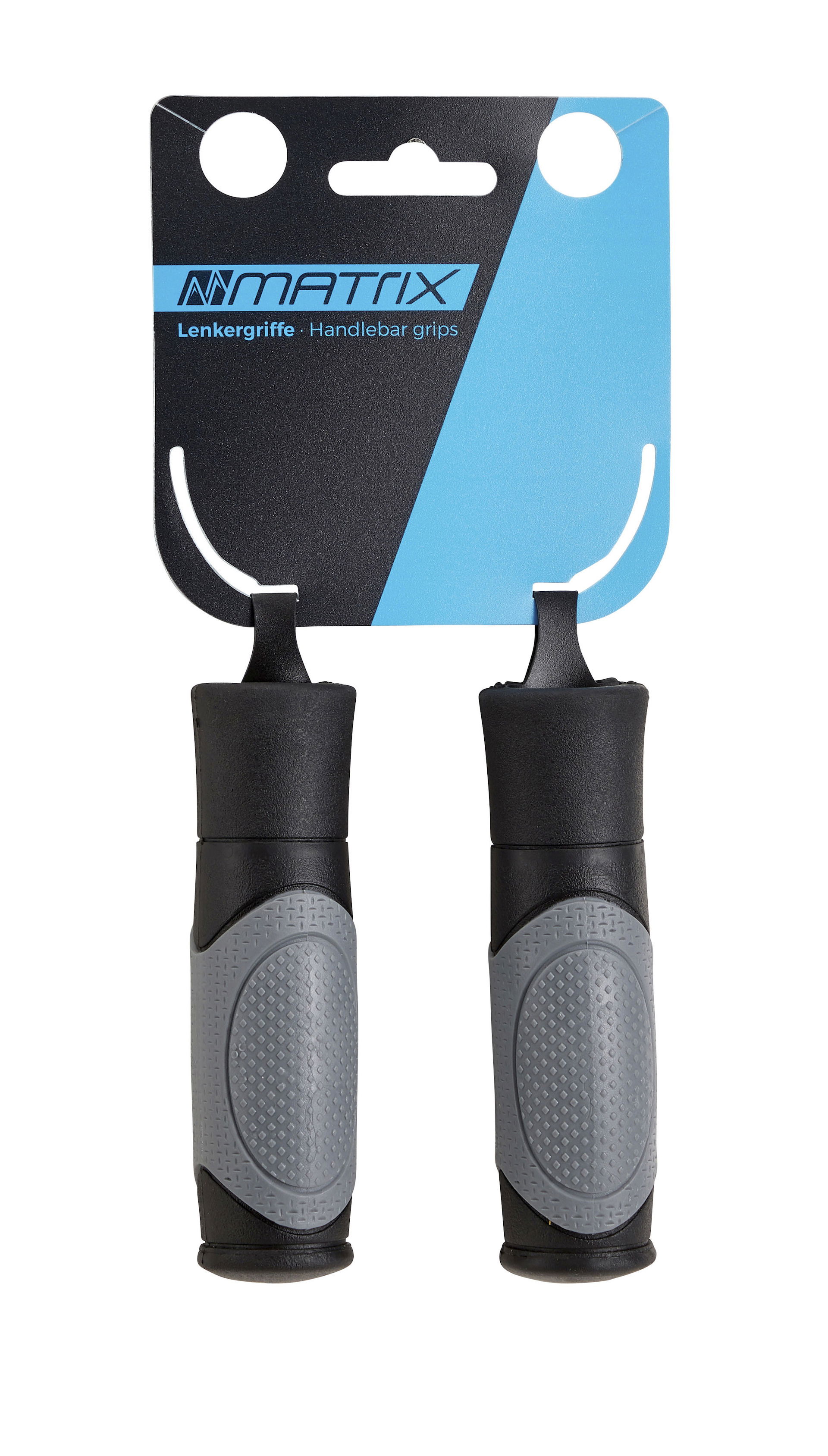 MATRIX Lenkergriff G6 Dual Density Länge: 120/120 mm schwarz / grau Rubber Ausführung: lang/lang