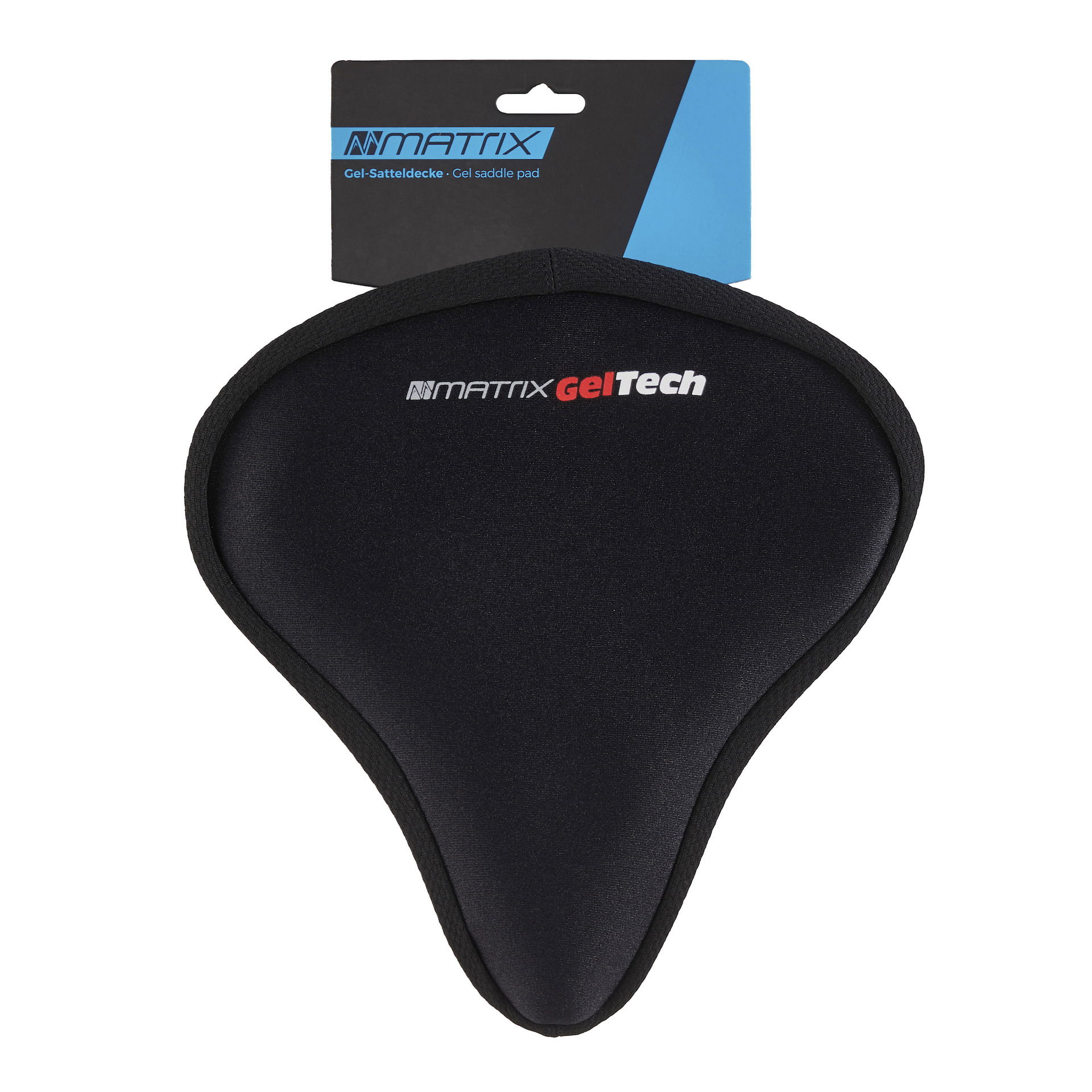 MATRIX Sattelüberzug Gel City / Touren schwarz
