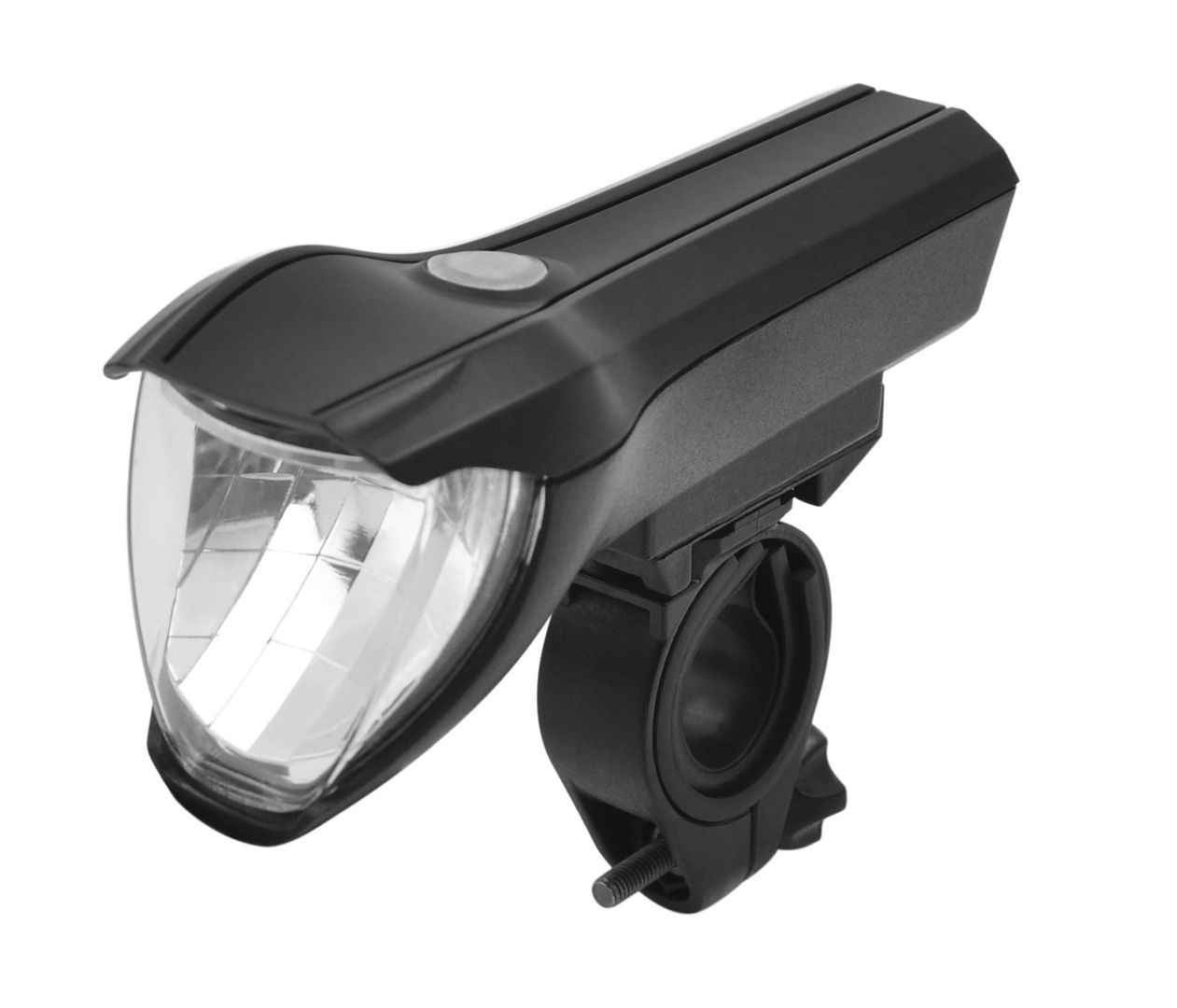 MATRIX LED Akkufrontleuchte 50 LUX BFL 22 inkl. Lithium Akku 3.7V/2200mAh Befestigung: Lenker schwarz