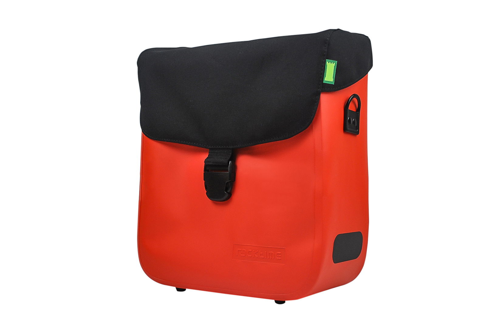 RACKTIME Tommy Einzeltasche lavaorange/schwarz Haken 15L Fahrrad IP63