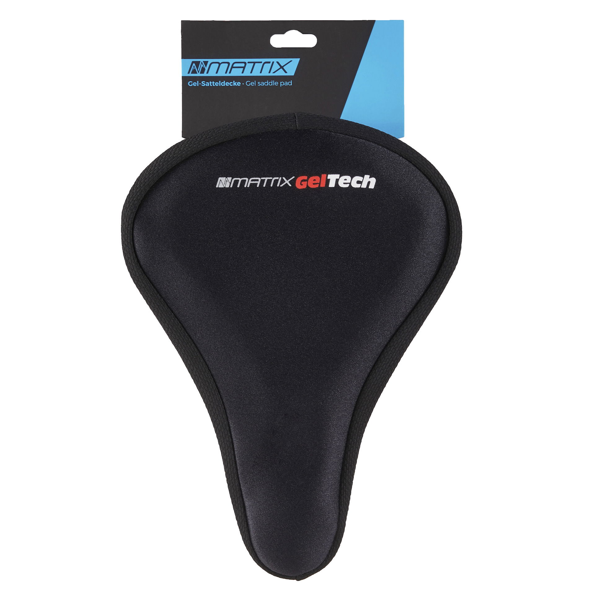 MATRIX Sattelüberzug Gel MTB / Trekking schwarz