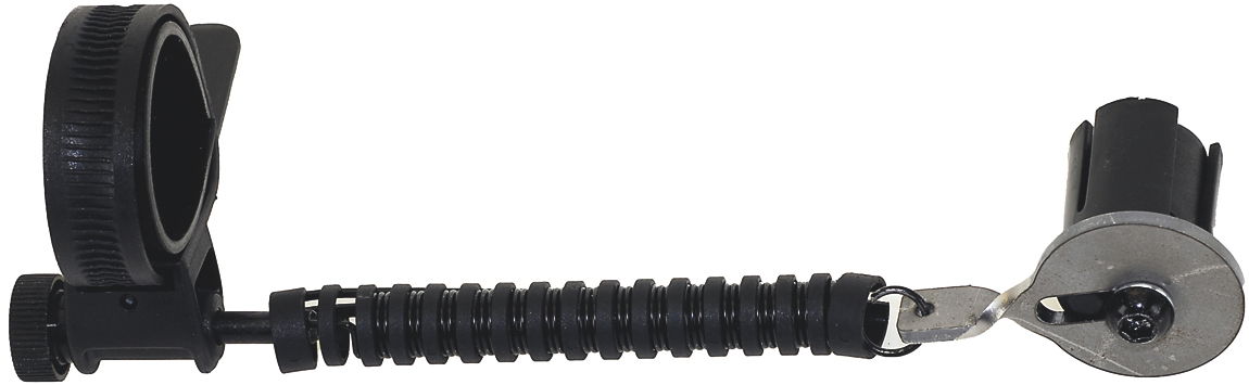 MATRIX Lenkungsdämpfer schwarz Durchmesser: bis 63 mm für Federgabel für Fahrräder mit Zweibeinständer