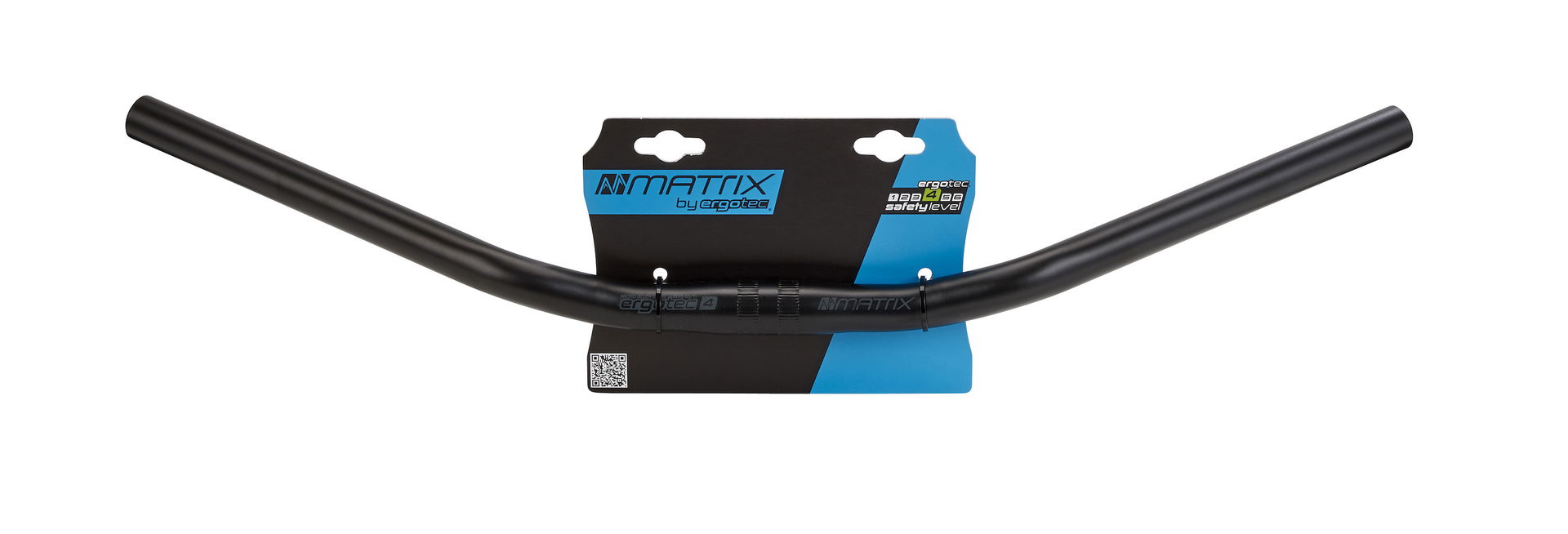 Ergotec City-/Trekking Lenkerbügel Lady Town Lenkerklemmdurchmesser: 25,4 mm Griffweite: 600 mm Grifflänge: 180 mm Stahl (mikrolegiert) schwarz