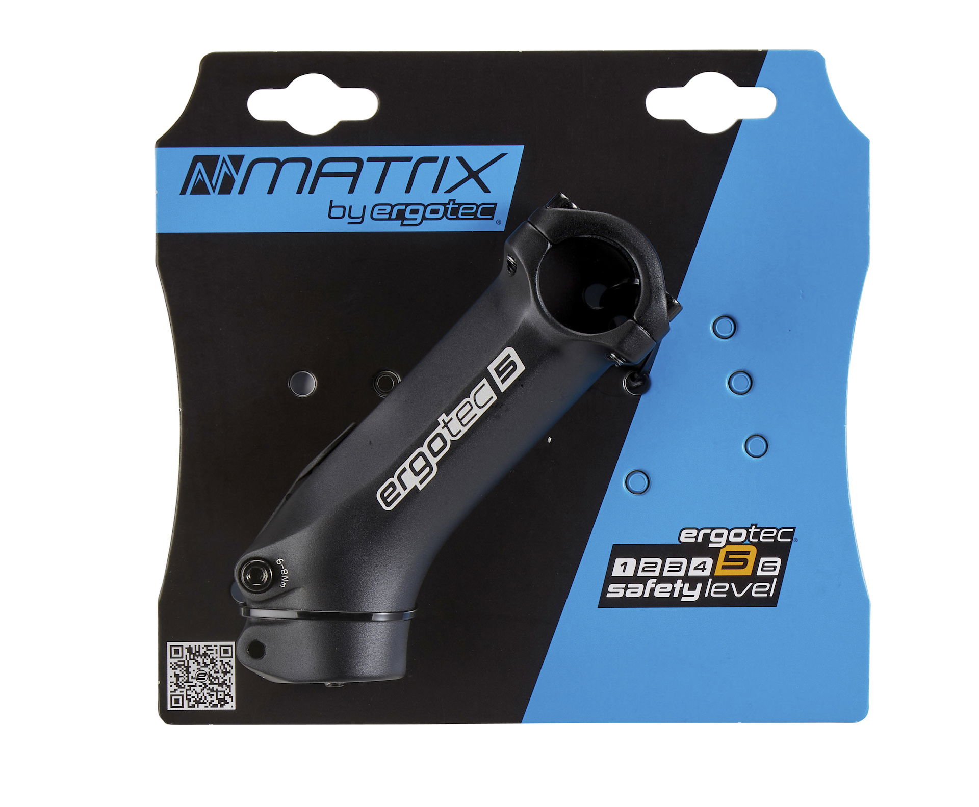 MATRIX Ahead-Vorbau High Charisma Lenkerklemmdurchmesser: 25,4 mm Auslage: 90 mm schwarz sandgestrahlt