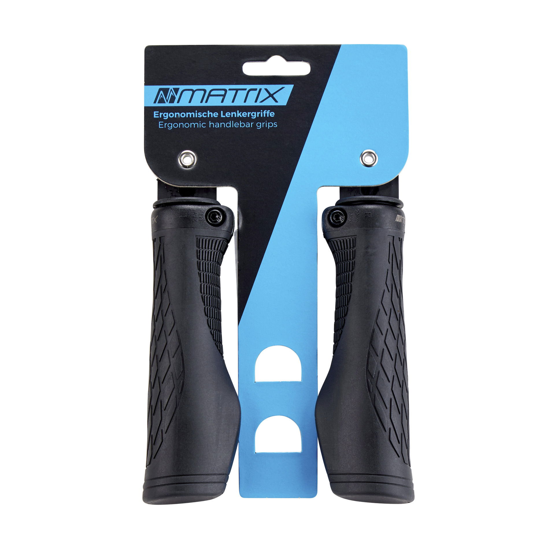 MATRIX Lenkergriff G52 Dual Density Länge: 130/130 mm schwarz Rubber / Kunststoff Ausführung: lang/lang