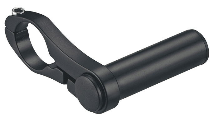MATRIX Lenkeradapter für Computer / Licht schwarz-matt für Lenkerklemmdurchmesser 31,8 mm