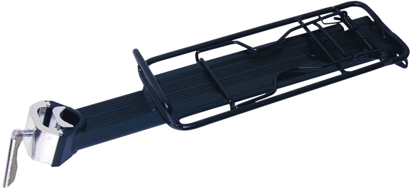 MATRIX Sattelstützgepäckträger CA8 Alu schwarz matt 10kg Schnellverschluss