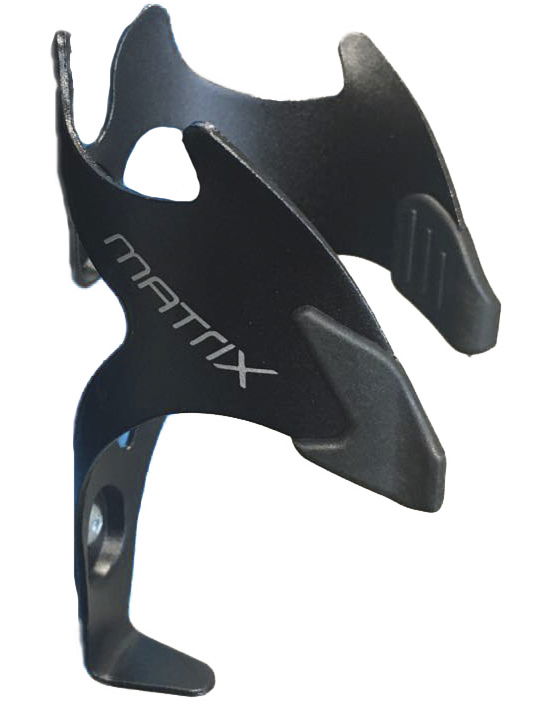 MATRIX Alu Flaschenhalter schwarz