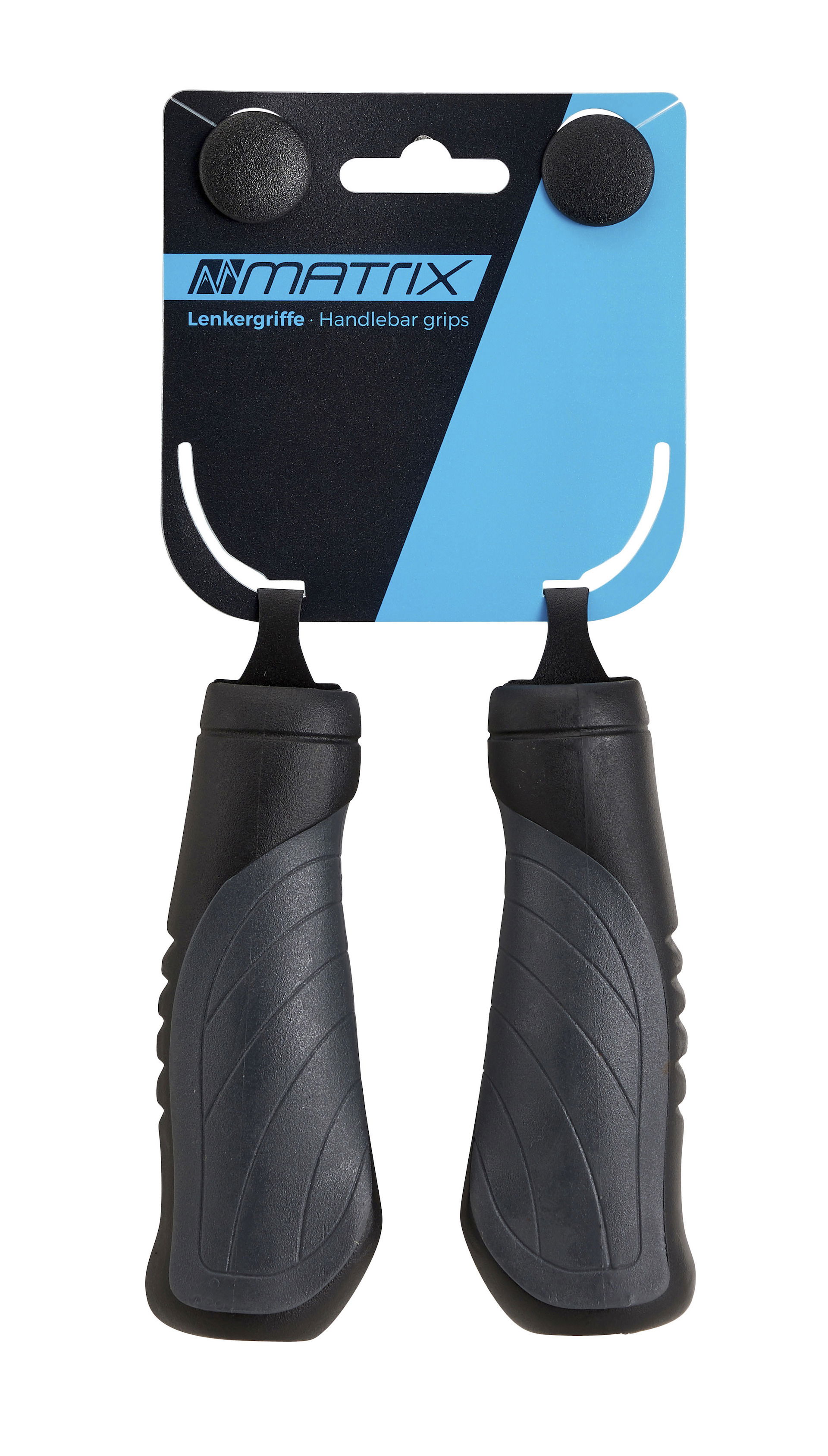 MATRIX Lenkergriff G18 Dual Density Länge: 130/130 mm schwarz / grau Rubber Ausführung: lang/lang