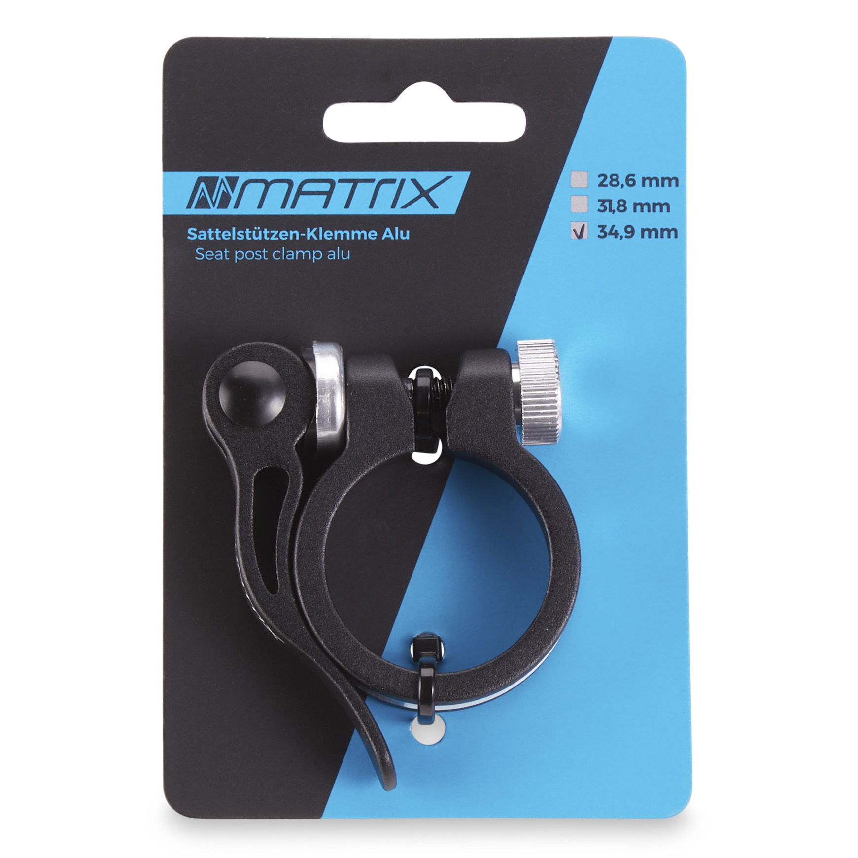 MATRIX Sattelstützklemme SC1 Durchmesser: 34,9 mm schwarz