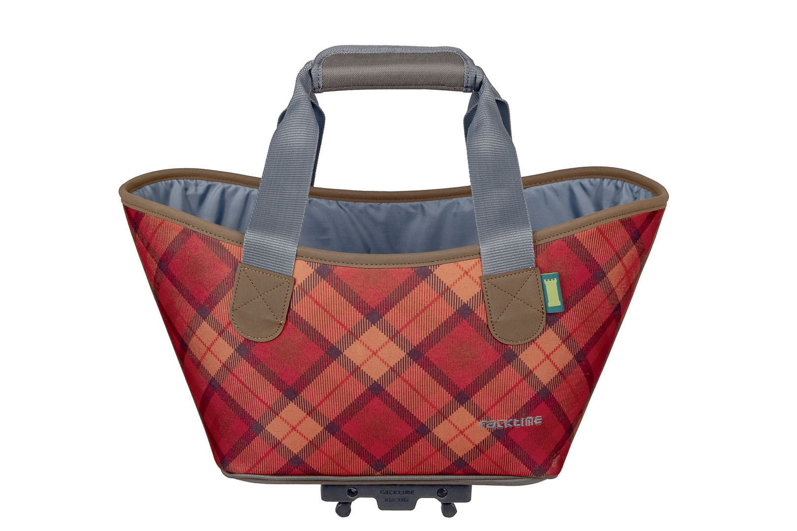 RACKTIME Agnetha Gepäckträgertasche Snapit noble red Fahrrad 15L Tasche