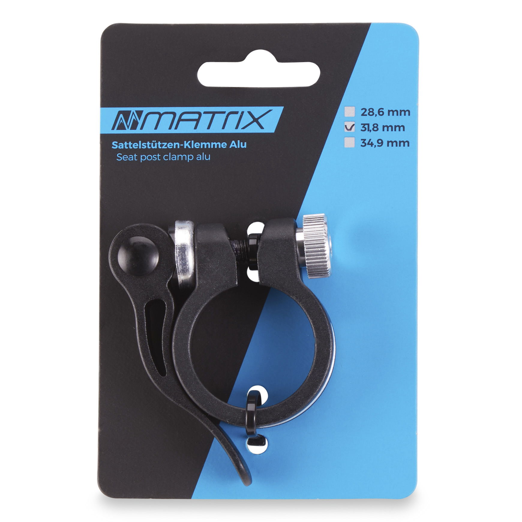 MATRIX Sattelstützklemme SC1 Durchmesser: 31,8 mm schwarz