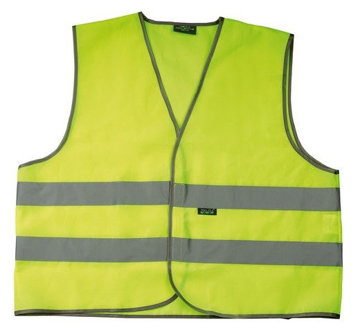 4-ACT Reflexweste gelb / silber