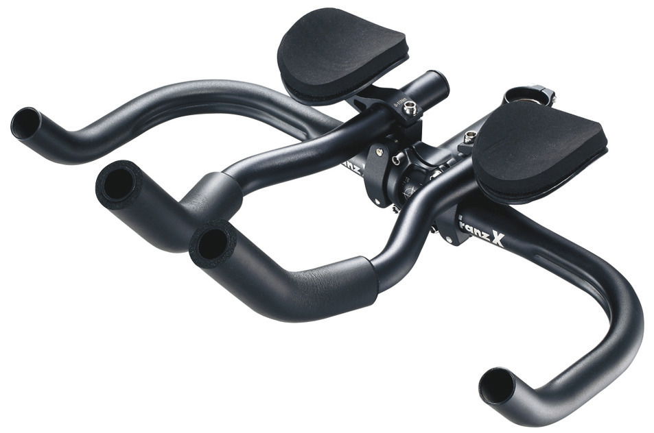 MATRIX Lenkeraufsatz HB17 schwarz matt Durchmesser: 31,8 mm für Renn/Triathlon mit Lenkerklemmdurchmesser 31,8 mm