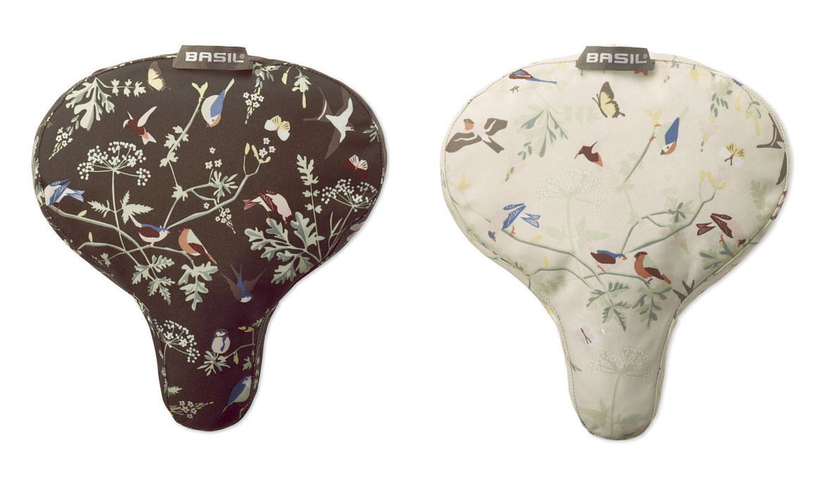 BASIL Sattelüberzug Wanderlust charcoal