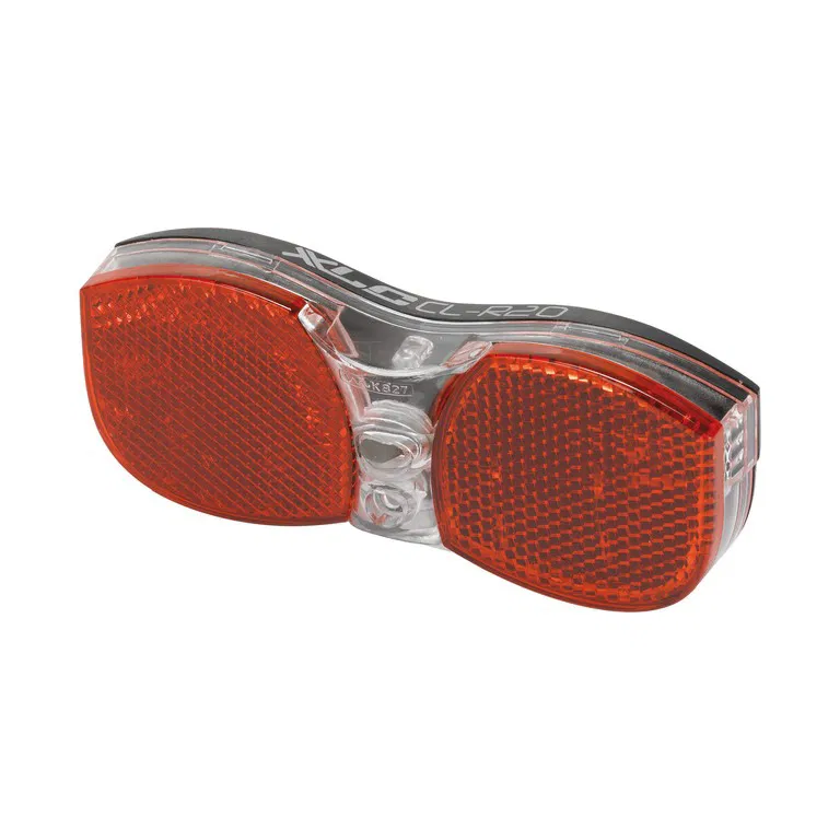 XLC LED Batterie-Rückleuchte Gepäcktr. inkl Reflektor