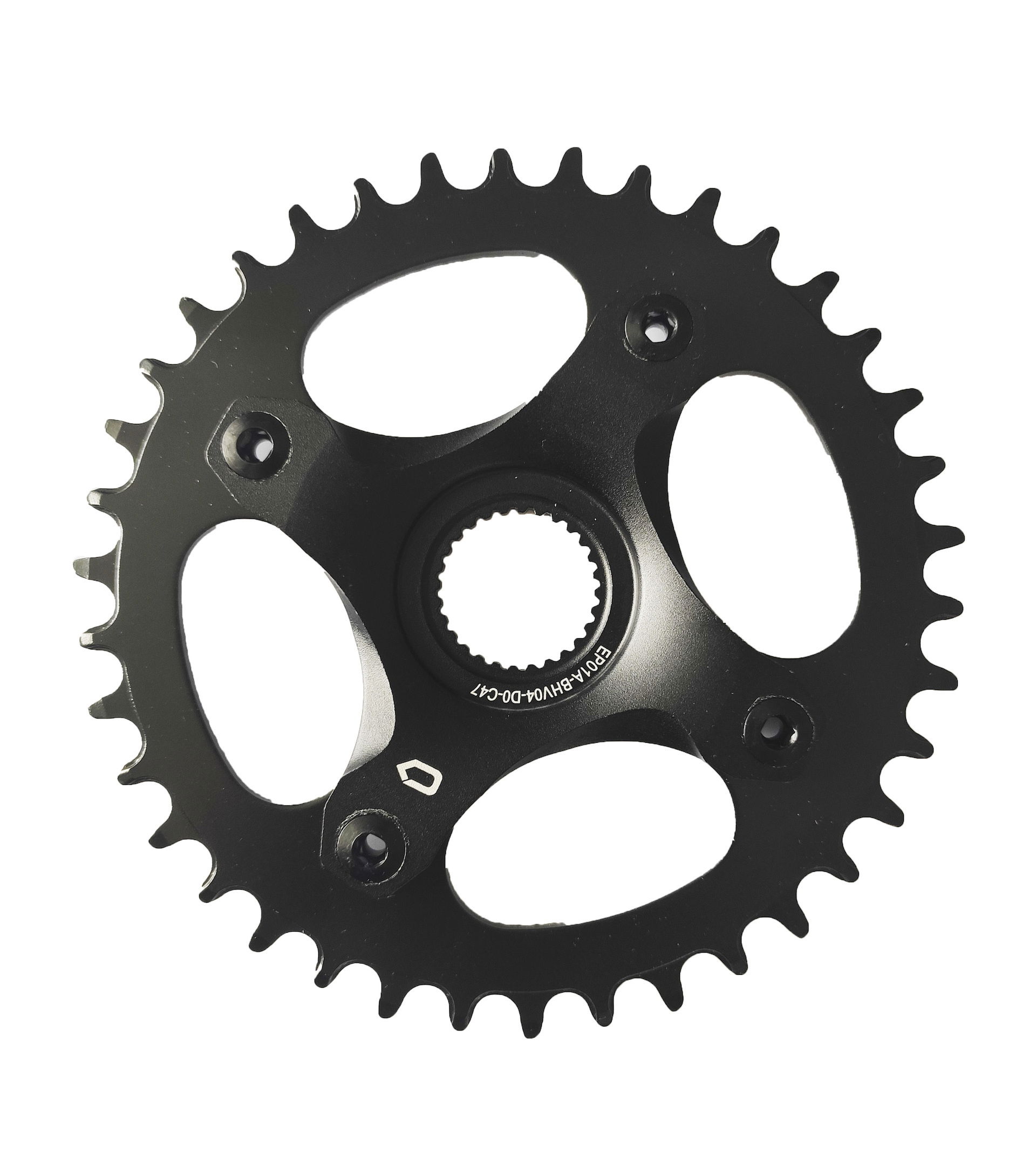 MATRIX Kettenblatt für BOSCH Gen 3 38 Zähne schwarz Lochkreis: Direct Mount Ausführung: 1/2 x 11/128 flach Narrow Wide