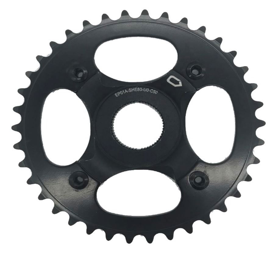 MATRIX Kettenblatt für Shimano Steps 34 Zähne schwarz Lochkreis: Direct Mount Ausführung: 1/2 x 11/128