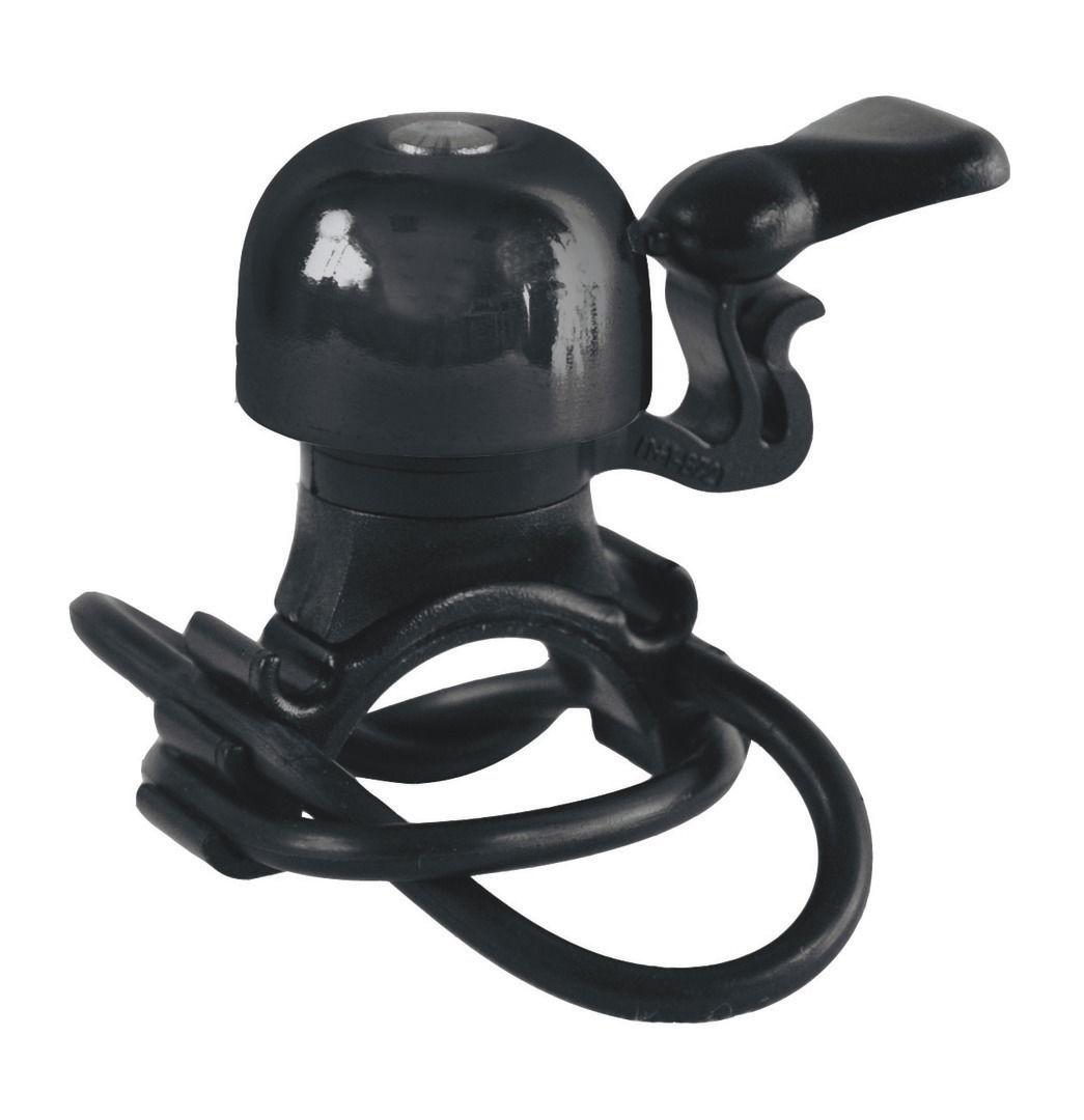 MATRIX Mini-Glocke Alu schwarz Durchmesser: 20 mm