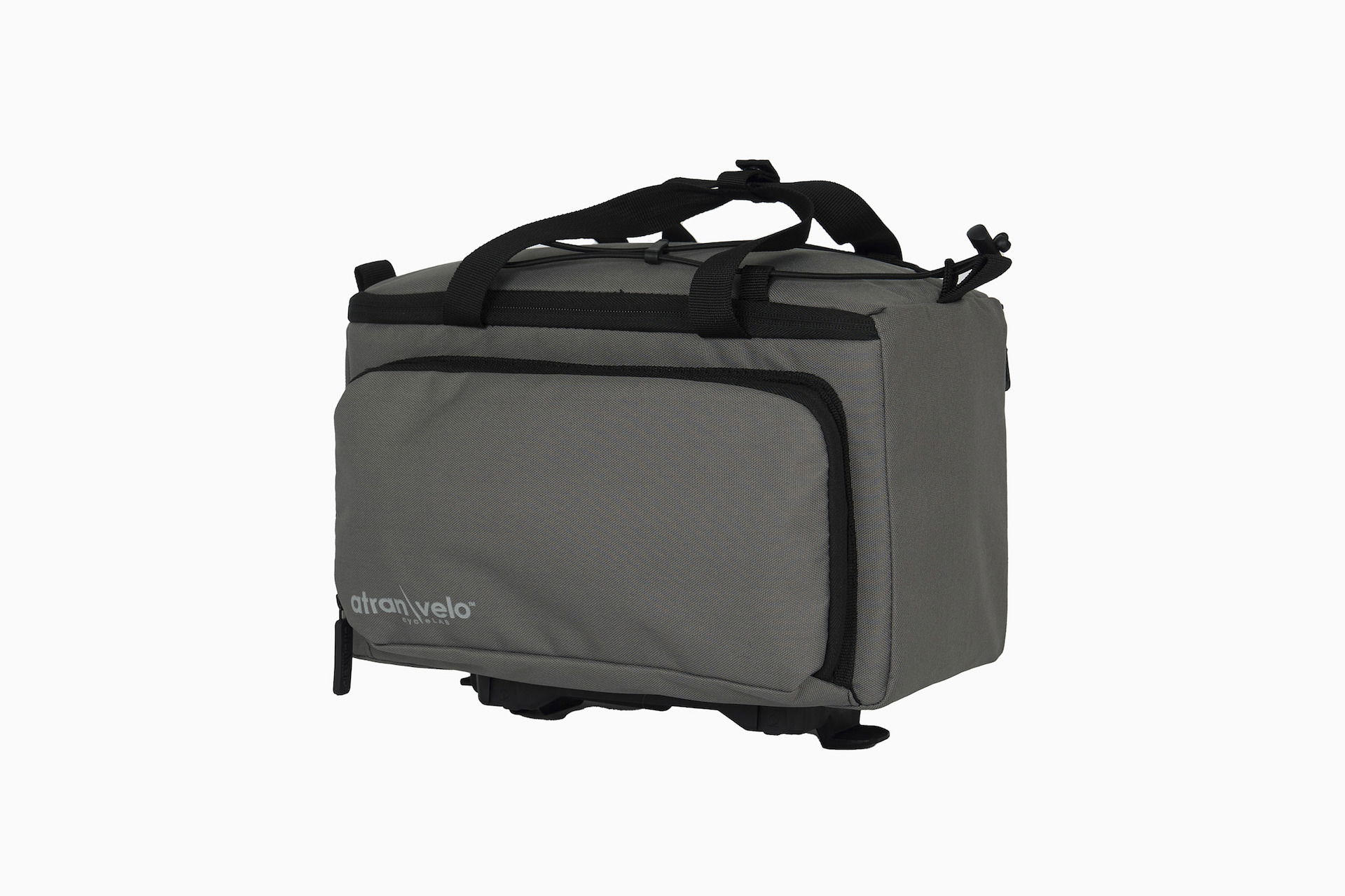 ATRAN VELO ZAP Top Bag Gepäckträgertasche AVS-System anthrazit grau