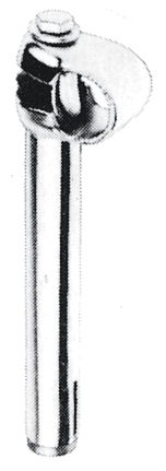 ERGOTEC Vorbau Schaftlänge: 300 mm silber