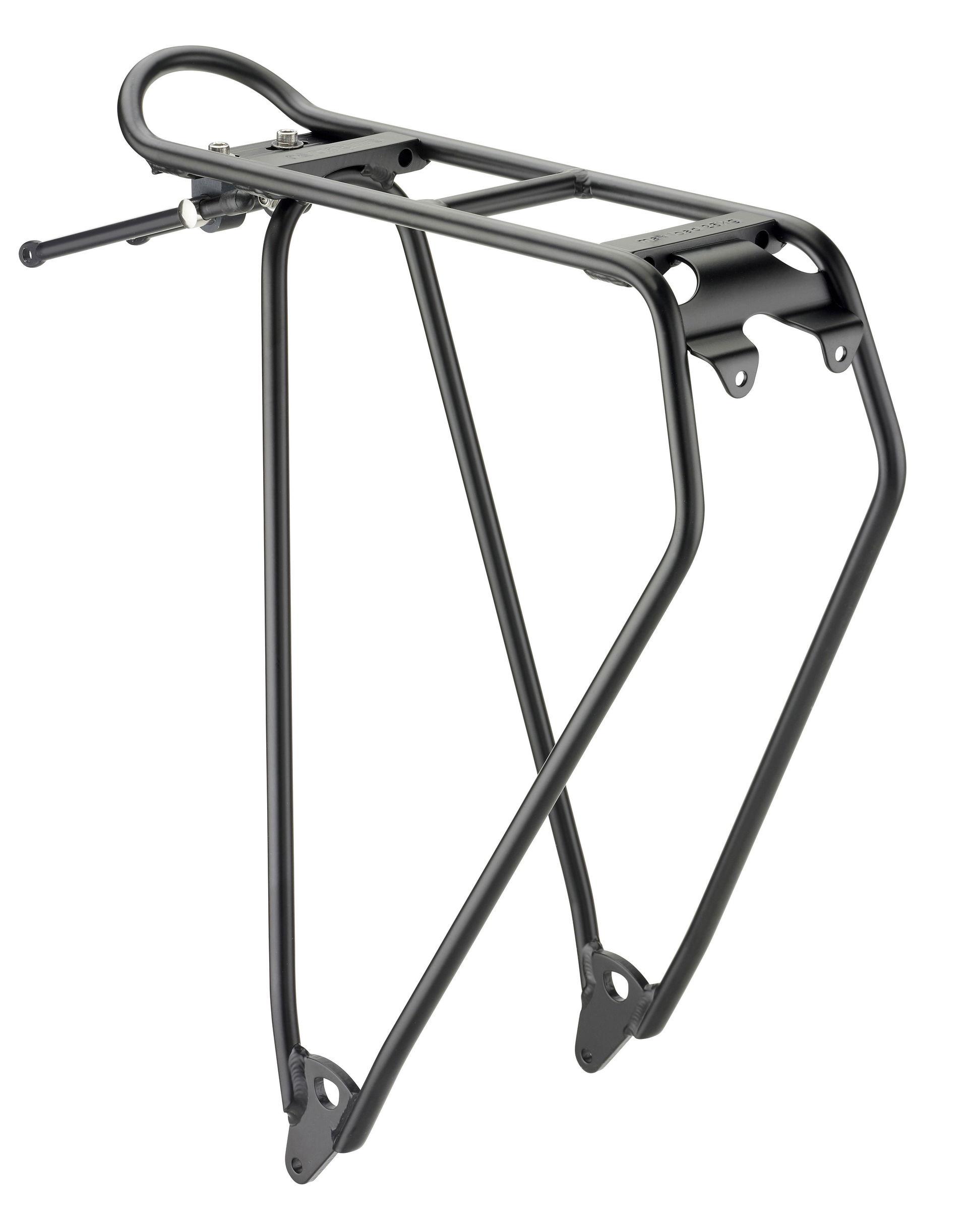 RACKTIME Gepäckträger Lightit 28 Zoll schwarz | Aluminium & Snapit