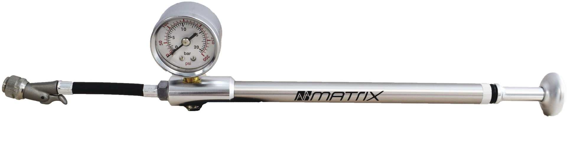 MATRIX Dämpferpumpe Alu DP300 silber